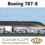 FS2004 Royal Jordanian Boeing 787-8 AGS-G4e